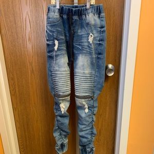 Rue 21 Denim Moto jegging